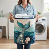 Mystic Stream Laundry Basket