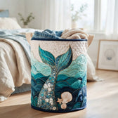 Mystic Stream Laundry Basket