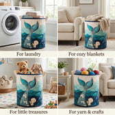 Mystic Stream Laundry Basket
