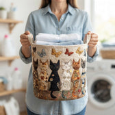 Whiskers Laundry Basket