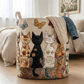 Whiskers Laundry Basket