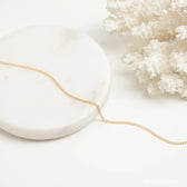 Curb Chain Necklace close up