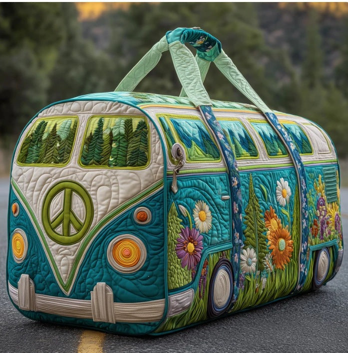 Aquavana | Aqua Forest Camper Van Quilted Duffle
