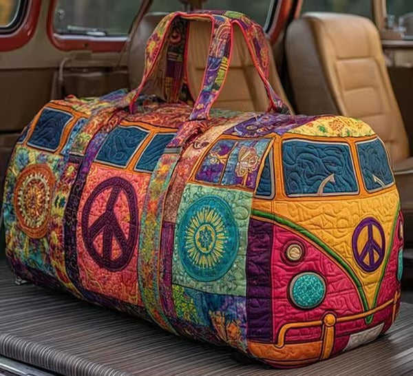 Bohovana | Boho Patchwork Camper Van Quilted Duffle
