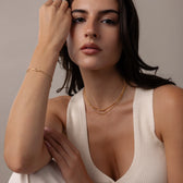 Forever Knot Necklace close up