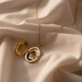 Cross Locket Necklace