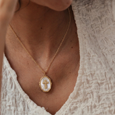 Cross Locket Necklace