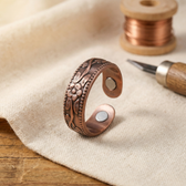 Floral Copper Ring