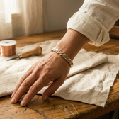 Copper Stone Bracelet