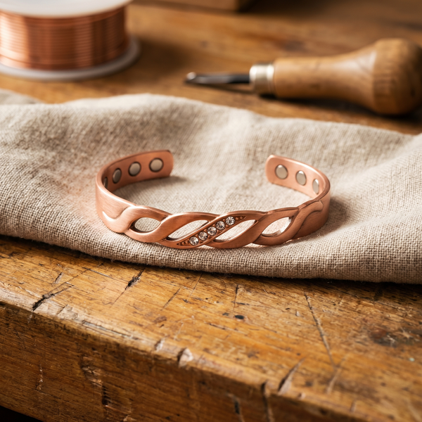 Copper Seam Bracelet