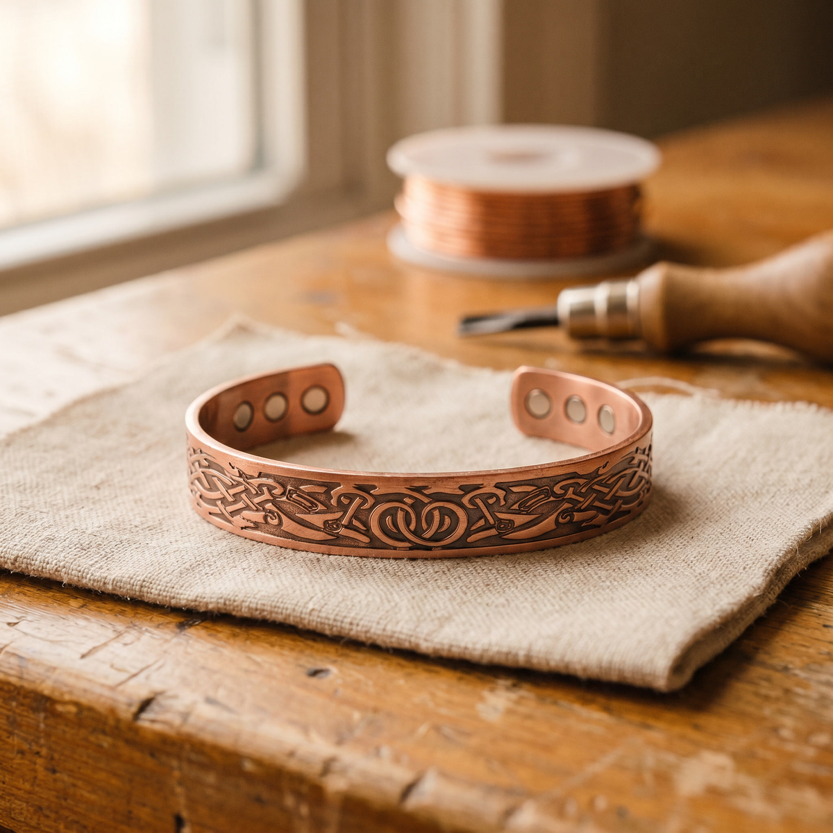 Copper Flow Bracelet