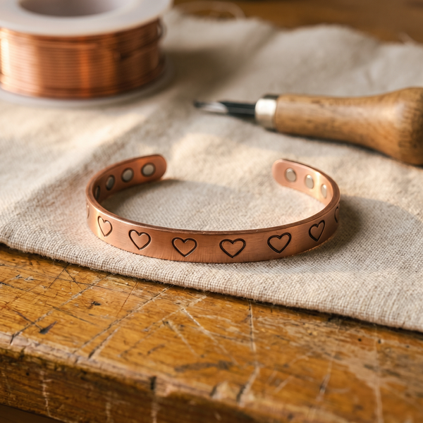 Hearth Copper Cuff Bracelet