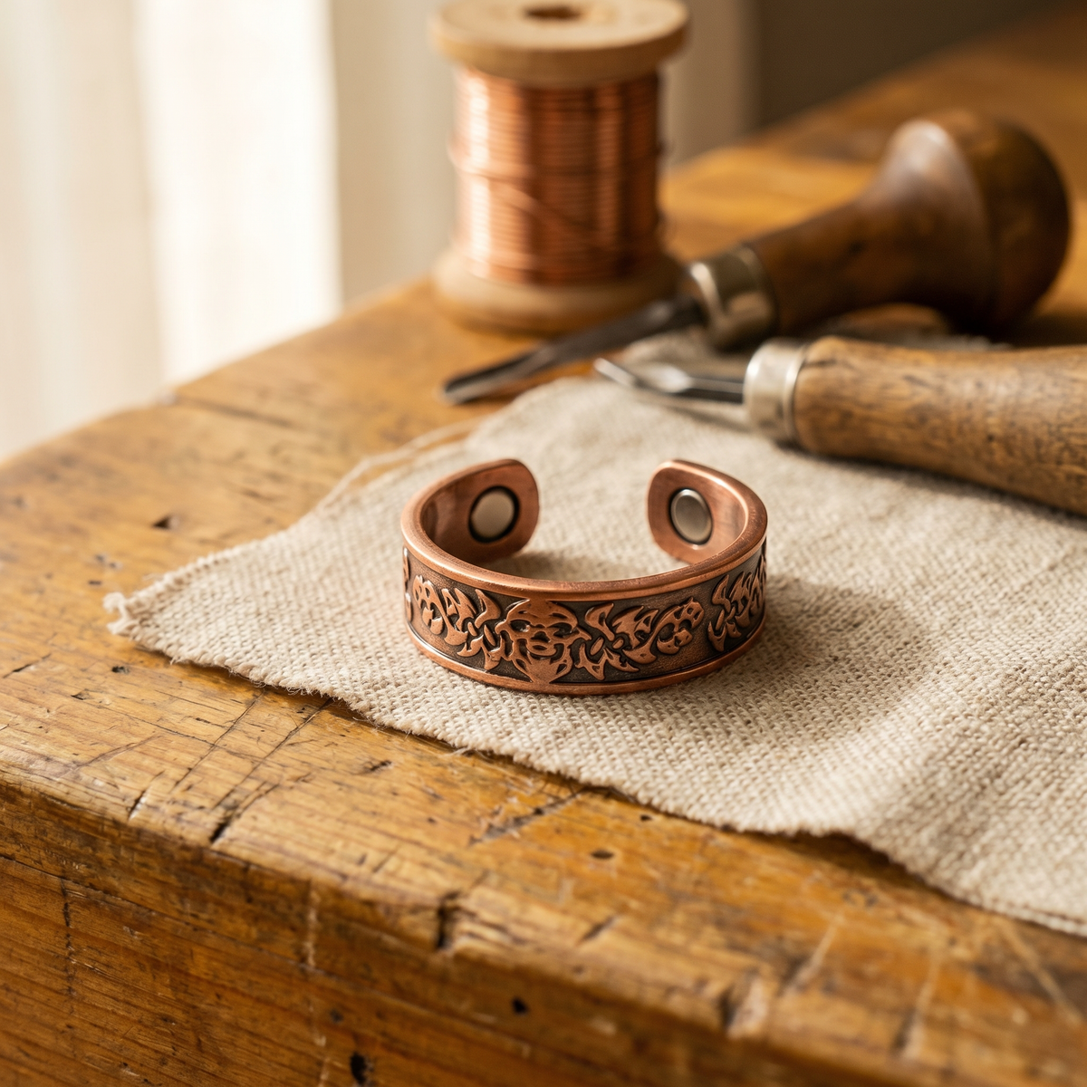 Copper Clag Ring
