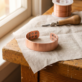 Copper Anvil Bracelet