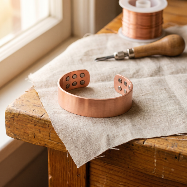 Copper Anvil Bracelet