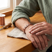 Pike Men's Copper Cuff Bracelet