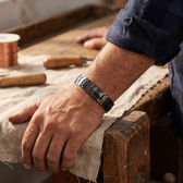 Ochre Copper Bracelet for Men