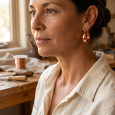 Copper Dell Earrings