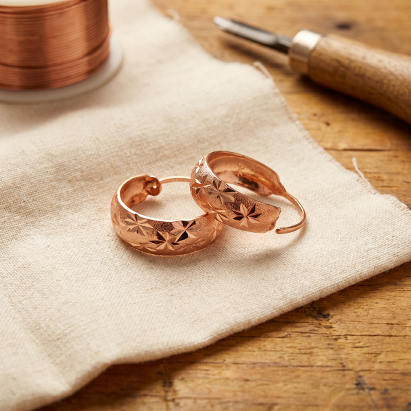 Copper Dew Earrings