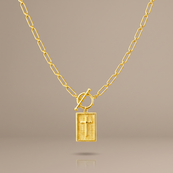 Charm Cross Necklace
