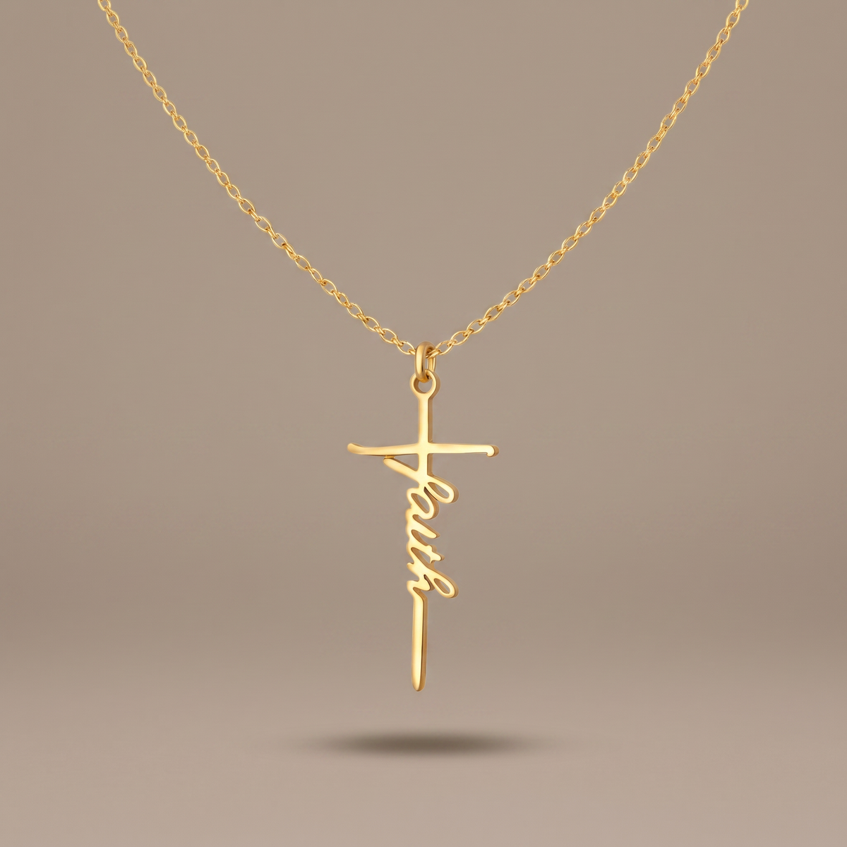 Faith Cross Necklace