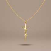 Faith Cross Necklace