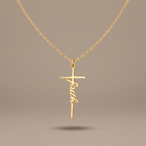 Faith Cross Necklace
