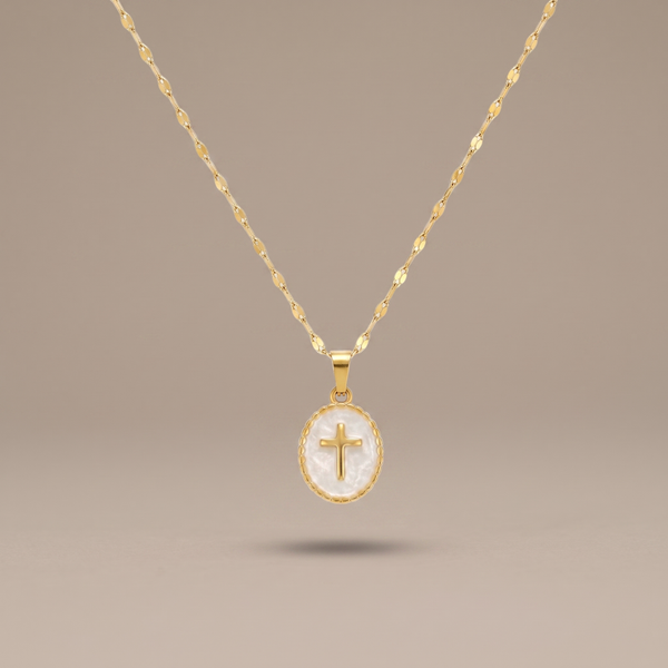 Pastel Cross Necklace