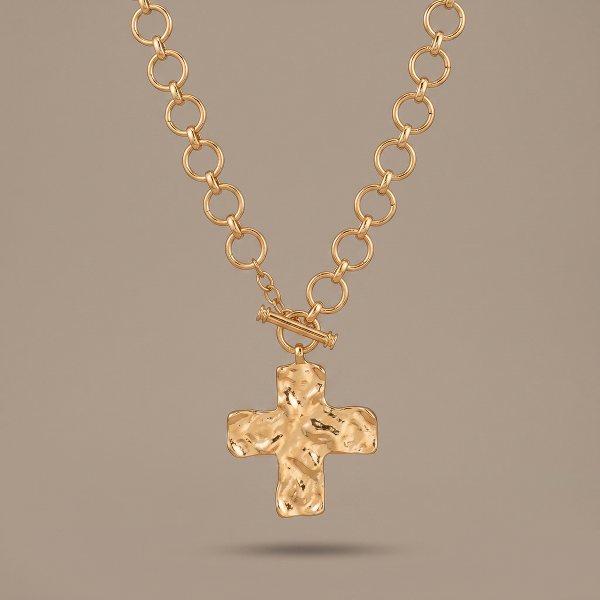 The Eternal Hammered Necklace