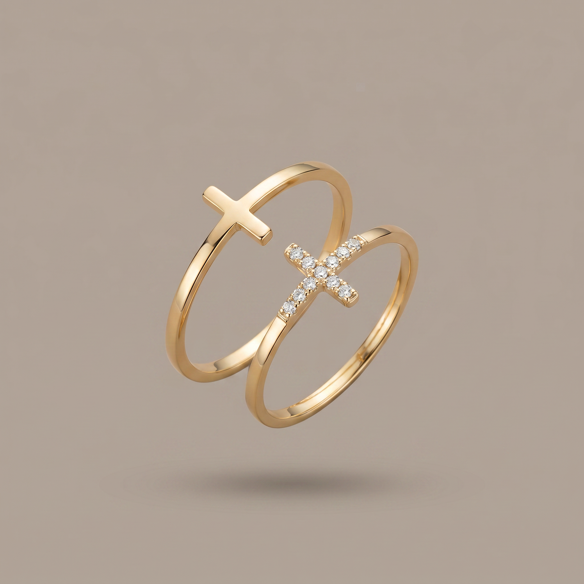 The Grace in Balance Ring 2-Piece-Set