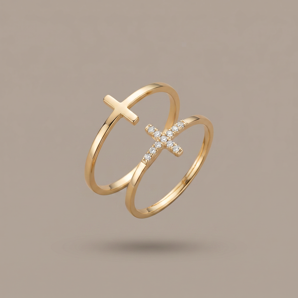 The Grace in Balance Ring 2-Piece-Set