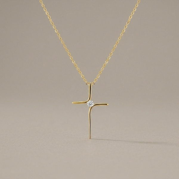 Core Cross Necklace