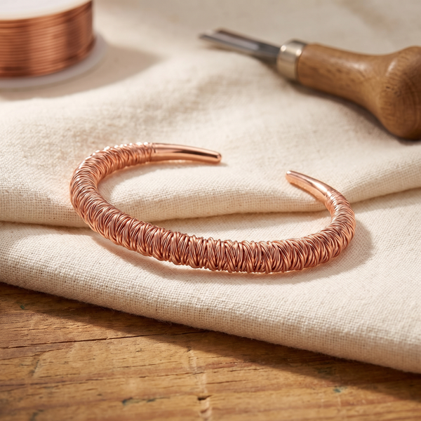 Copper Fjord Cuff Bracelet