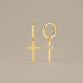 Classic Cross Hoops