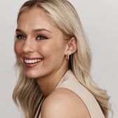 Essential Hoop Earrings worn