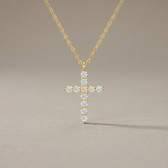 Crystal Cross Necklace