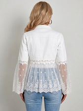 Sunnelace™ | Lace Panel Jacket