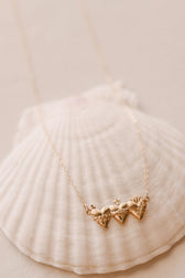 Sacred Hearts of the Holy Family Necklace