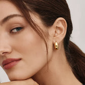 Teardrop Earrings worn
