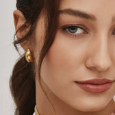 Teardrop Earrings in gold